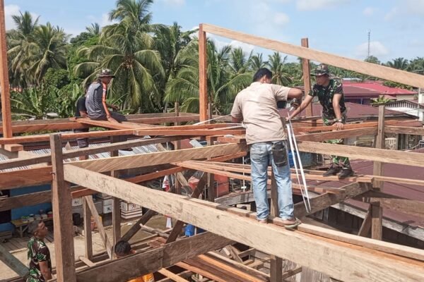 Pernah Diterjang Longsor, Rumah Pak Hamsah Kini Bangkit Berkat Program RTLH TMMD Kodim 0911/Nunukan