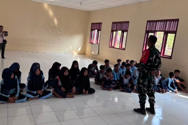 Wawasan Kebangsaan dan PBB, Cara Satgas TMMD Perkuat Jiwa Nasionalisme Pelajar