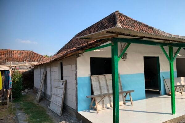 Progres RTLH Rumah Bapak Samijan Terus Berjalan, Satgas TMMD Ke-129 Kodim 0813/Bojonegoro Optimalkan Pekerjaan