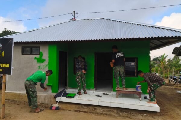 Rumah Makin Nyaman, Ni Nengah Madri Rasakan Manfaat Nyata TMMD Ke-129 Kodim 1626/Bangli