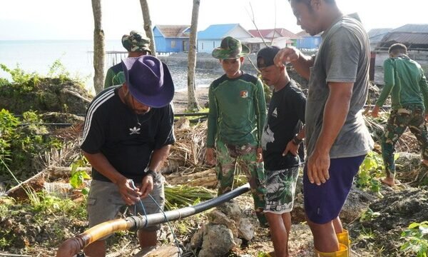 Manunggal Air Bersih Rampung, Jamaah Masjid Desa Polewali Kini Lebih Nyaman Berwudhu