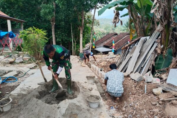 Upaya TMMD Membangun Drainase Gang Alpukat II untuk Cegah Banjir dan Genangan