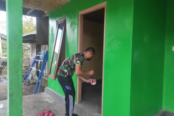 Rumah I Wayan Pasta Berubah Lebih Layak, Satgas TMMD Ke-129 Hadirkan Kenyamanan bagi Warga Sekardadi