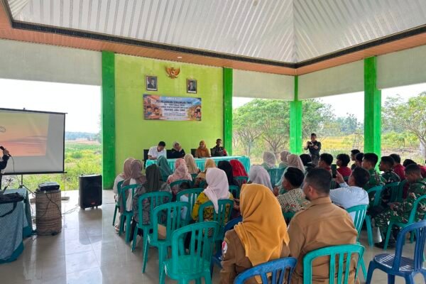 TMMD Ke-129 Kodim 0813/Bojonegoro Gandeng Dinas Perpustakaan dan Kearsipan Jawa Timur Tingkatkan Wawasan Masyarakat
