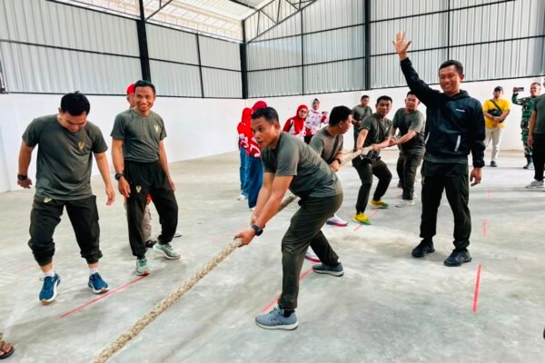 Semarak HUT RI Ke-81, Satgas TMMD Ke-129 Kodim 1404/Pinrang Hadirkan Beragam Lomba Meriah