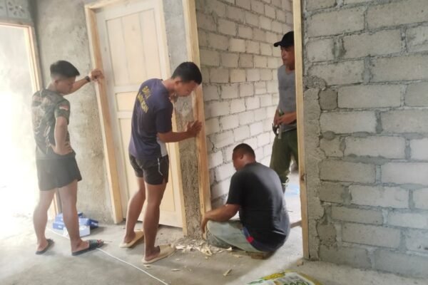 Mencapai Target, Satgas TMMD Ke-129 Kodim 0315/TPI Rampungkan Seluruh Sasaran Fisik RTLH