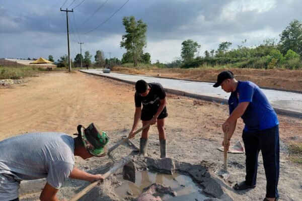 Pembangunan Infrastruktur TMMD Kodim 0315/TPI Tuntas Tepat Waktu