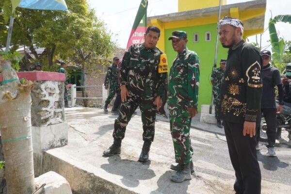 Tutup Rangkaian Evaluasi Field, Ketua Tim Wasev TMMD 129 Sampaikan Pesan Strategis Kepada Danramil, Danki Satgas, dan Kades Tlemang