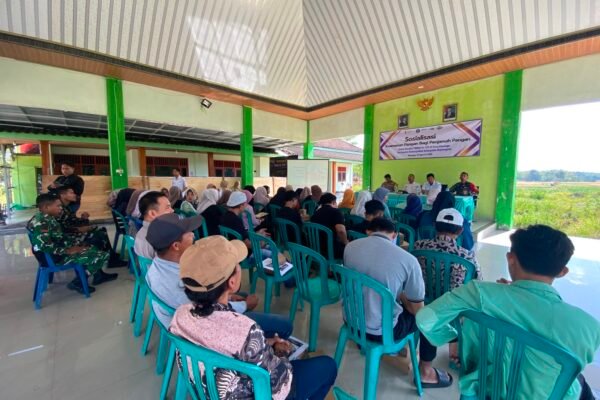 Kodim 0813/Bojonegoro Dorong Kesadaran Keamanan Pangan Lewat Kegiatan Nonfisik TMMD