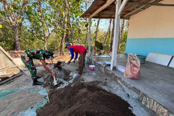 Awali Pembangunan RTLH, Satgas TMMD Kodim 0813/Bojonegoro Fokus Siapkan Lokasi Kerja