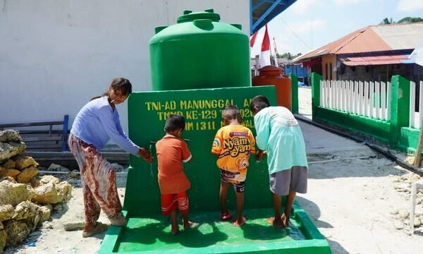 Penantian Panjang Warga Terwujud, Program Manunggal Air Bersih TMMD Ke-129 Rampung 100 Persen