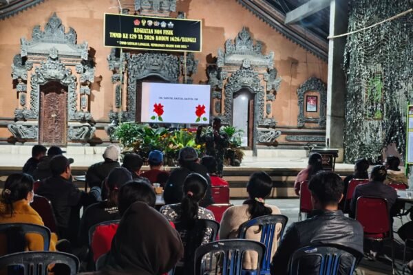Warga Sekardadi Antusias Ikuti Sosialisasi KDKMP Bersama Satgas TMMD 129 Kodim Bangli