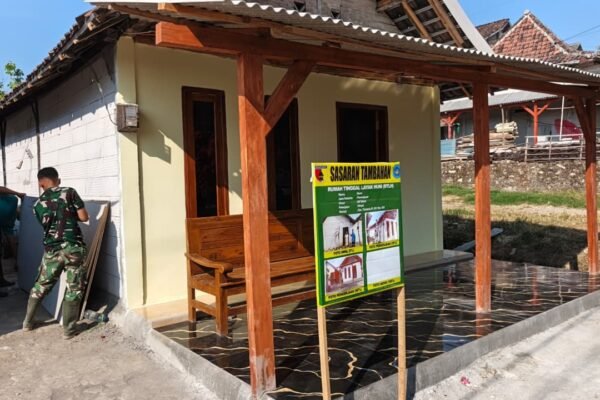 Transformasi Rumah Ibu Kemi: Bukti Sinergi Satgas TMMD 129 dan Warga Tlemang