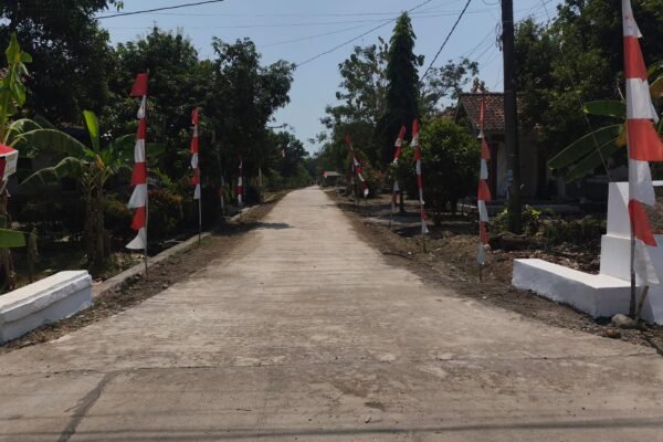 Selesainya Pembangunan Jalan di Desa Luwung Kencana dalam TMMD ke-129