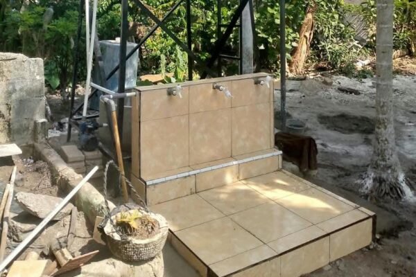 Sentuhan Akhir Berbuah Manfaat, Fasilitas Air Bersih TMMD 129 Hadir di Dusun Pekung