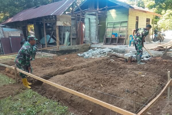 Warga Pidie Sambut Baik Proyek Rumah Layak dari TMMD Ke-129 Kodim 0102