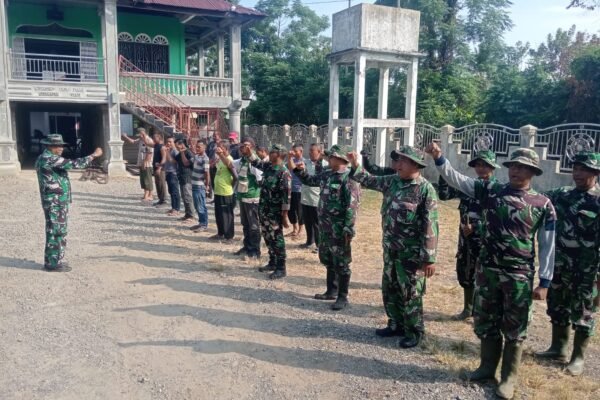 Apel Pagi Satgas TMMD Ke-129 Kodim 0102/Pidie, Maksimalkan Kinerja dan Perkuat Koordinasi di Lapangan