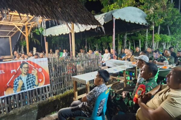 Nobar Final Piala Dunia 2026 di Lokasi TMMD Ke-129 Hadirkan Hiburan bagi Masyarakat Desa Lhok Panah