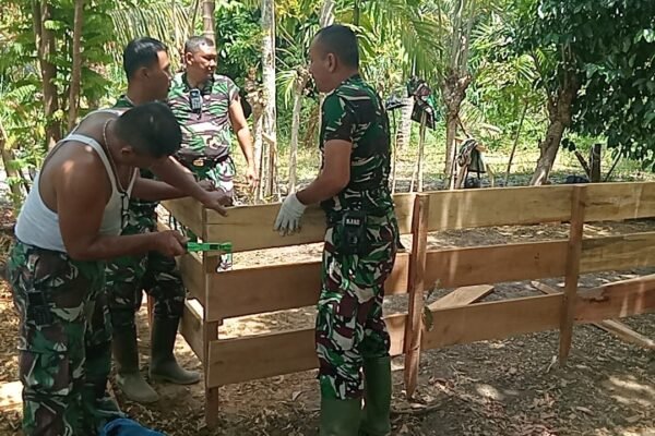 Kolam Lele TMMD Ke-129 Jadi Contoh Pemanfaatan Pekarangan Produktif bagi Warga Lhok Panah