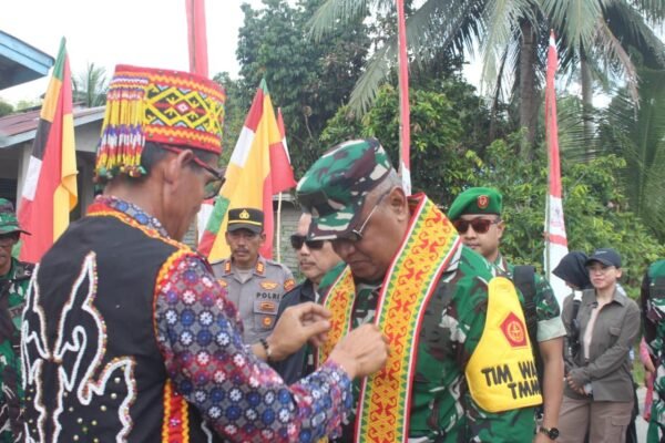 Kunjungan Tim Wasev Jadi Suntikan Semangat, Satgas TMMD 129 Kodim 1206/Putussibau Siap Tingkatkan Kualitas Pembangunan