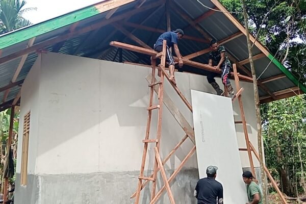 Sentuhan Pengabdian Satgas TMMD Kodim 0102/Pidie Hadirkan Hunian Nyaman bagi Warga Desa Lhok Panah