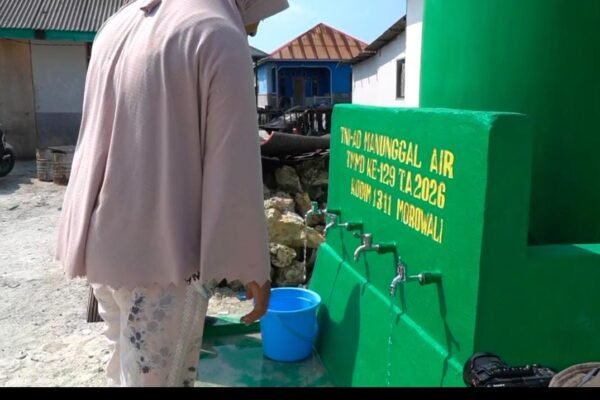 Masyarakat Desa Umbele Lama Kini Dapat Menikmati Fasilitas Air Bersih Hasil Program TMMD