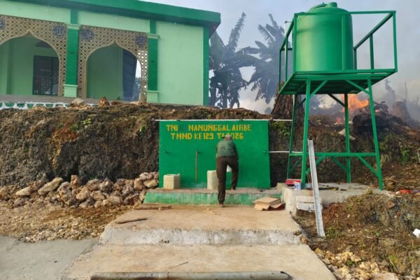 Manunggal Air Bersih TMMD ke-129 di Desa Polewali Memasuki Tahap Finishing