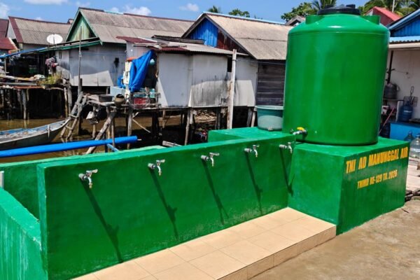 Alhamdulillah, Program Manunggal Air Bersih TMMD ke-129 Kodim 1311/Morowali Rampung, Masyarakat Desa Umbele Kini Dapat Memanfaatkannya