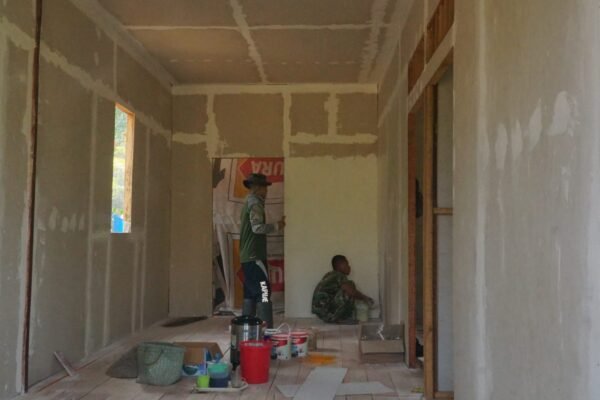 Gotong Royong Satgas TMMD dan Warga, RTLH di Bandar Raya Berangsur Jadi Hunian Layak