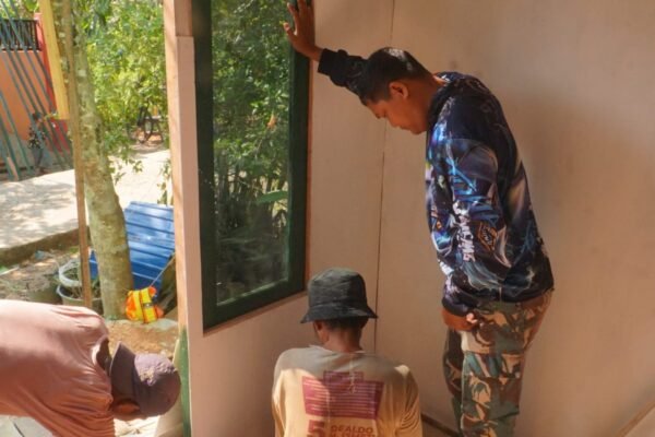 TMMD Hadir untuk Rakyat, Satgas dan Warga Bersama Sempurnakan Rumah Impian