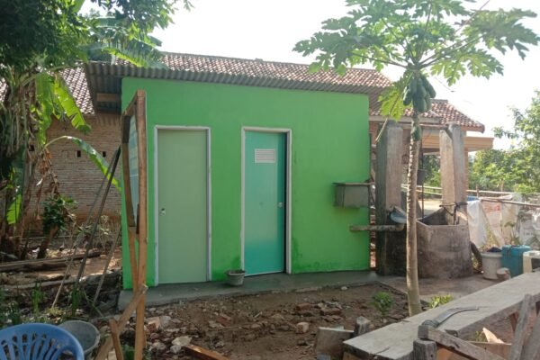 Program TMMD ke-129: Pembangunan MCK untuk Ibu Wagiyem di Lampung Utara