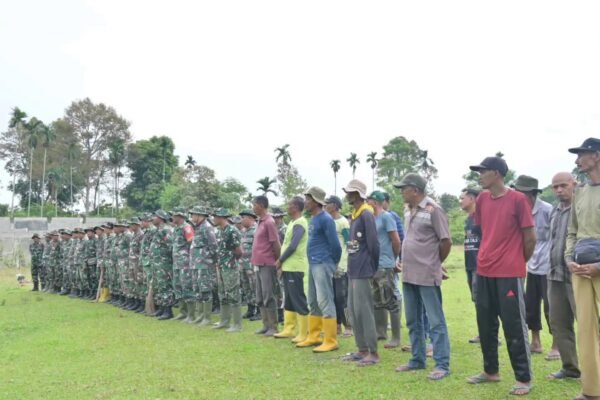 Prioritaskan Air Bersih, Satgas TMMD ke-129 Kodim 0102/Pidie Mulai Pengeboran Sumur di Desa Blang Cot