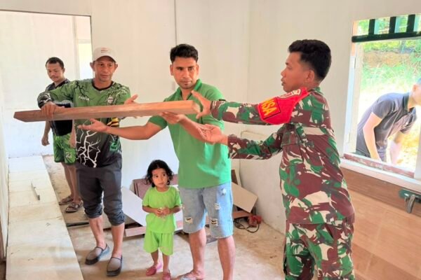 Kedekatan TNI dan Masyarakat dalam TMMD 129