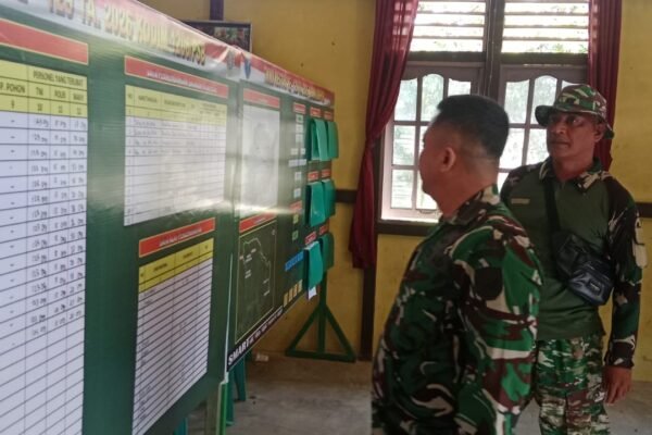 Kasiter Korem 121/Abw Pastikan Kesiapan TMMD Ke-129, Kodim 1206/Putussibau Siap Optimalkan Seluruh Sasaran