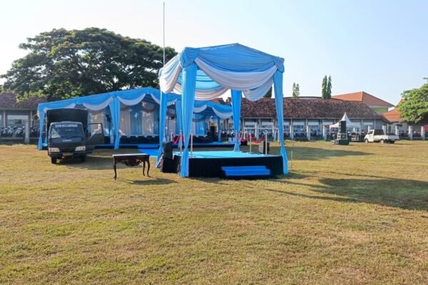 Persiapan Matang 100 Persen, Lapangan Desa Pasarlegi Siap Digunakan untuk Upacara Penutupan TMMD 129 Kodim 0812/Lamongan