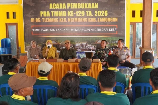 Dorong Ketahanan Pangan Perdesaan, Danki Satgas TMMD 129 Hadiri Penyuluhan Pertanian Bagi Kelompok Tani Desa Tlemang