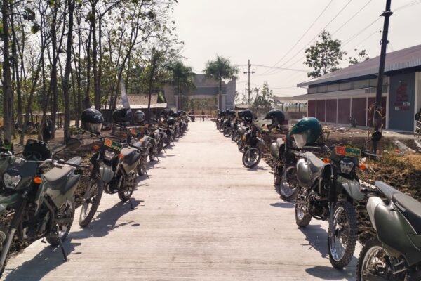 Siap Antar Pejabat Utama Tinjau Hasil Pembangunan, Motor Dinas TNI AD Disiapkan dalam Gladi Rangkaian Penutupan TMMD 129