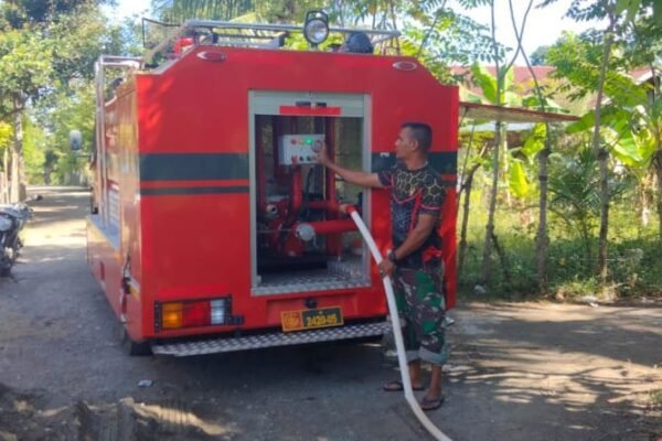 Air Bersih Jadi Bukti Kepedulian Satgas TMMD kepada Warga Lhok Panah