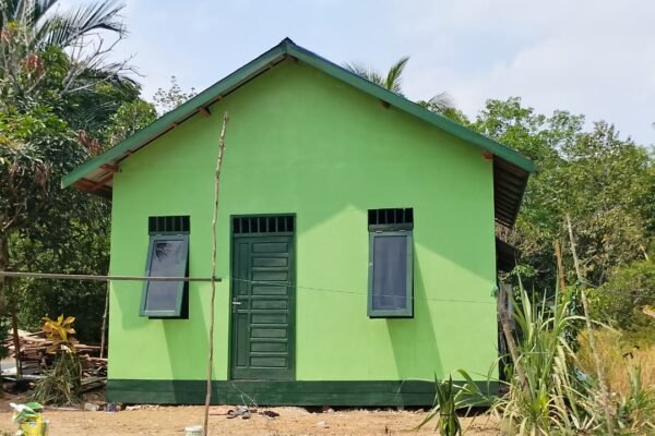 Rumah Lebih Layak, Harapan Baru Warga Desa Bandar Raya dari Program TMMD