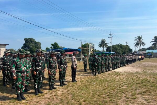 Jelang Penutupan TMMD Ke-129, Kodim 0315/TPI Matangkan Geladi Upacara di Bintan