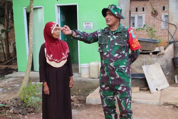 Komandan Satgas Tinjau Proyek TMMD Ke-129 di Desa Baru Raharja