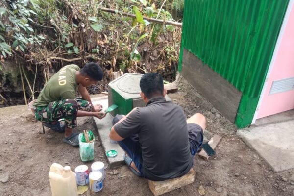 Prasasti Jambanisasi Jadi Penanda Karya TMMD ke-129 di Desa Langi