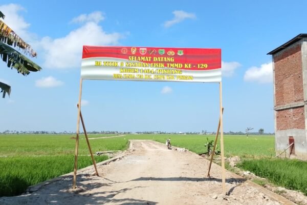 Kerja Keras Berbuah Tuntas, Satgas TMMD Ke-129 Kodim 1404/Pinrang Rampungkan 100 Persen Sasaran