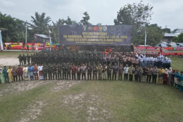 Tutup TMMD Ke-129 Kodim 0313/KPR, Kasdam XIX / TT  Berikan Apresiasi.