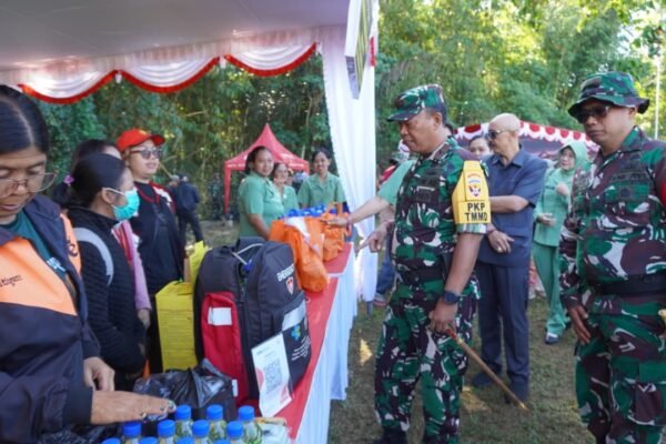 Bazar Murah Jadi Magnet Warga Saat Penutupan TMMD Ke-129 Kodim 1626/Bangli