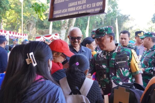 Pemeriksaan Kesehatan Gratis Sambut Warga di Penutupan TMMD Ke-129 Bangli
