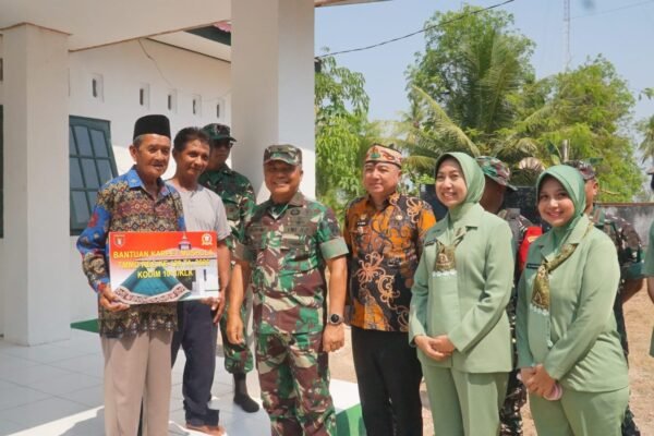 Kasdam XXII/TB Tinjau Rehab Mushola 100 Persen, Bukti Nyata TMMD Hadir untuk Warga