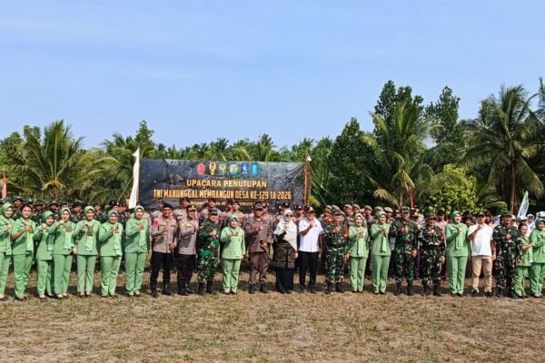 TMMD ke-129 Ditutup, Pangdam II/Sriwijaya Tekankan Gotong Royong dan Kemanunggalan TNI-Rakyat