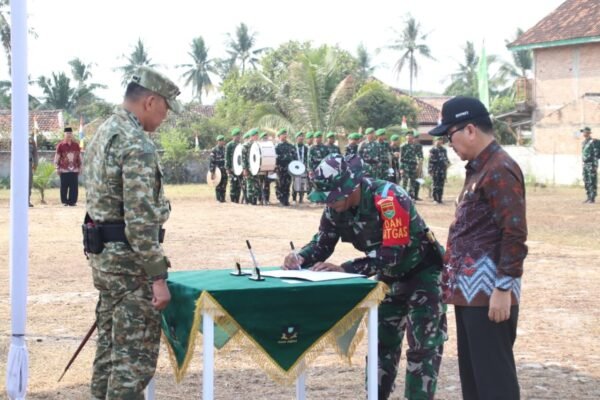 Penutupan TMMD ke-129: Dansatgas Laporkan Sukses Program di Lampung Utara