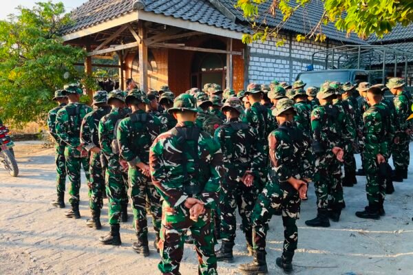 Letda Inf Hasan Nakhodai Apel Final Sebelum Purna Tugas TMMD di Tlemang